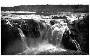 Akikodjiwan before the dam. Our sacred falls do not need lights and glitz. They need to be set free.